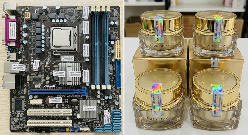 Ứng dụng thực tế của tem vỡ cho điện tử và tem 7 màu cho mỹ phẩm