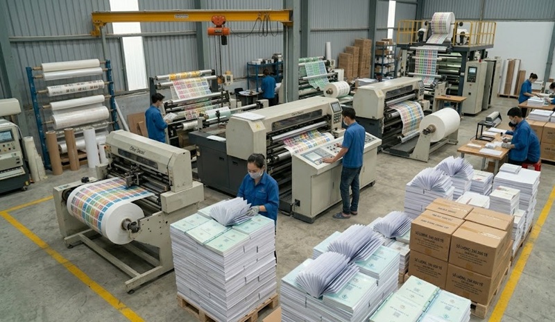 Xưởng sản xuất sổ khám bệnh hiện đại tại TPHCM Xưởng sản xuất sổ khám bệnh hiện đại tại TPHCM