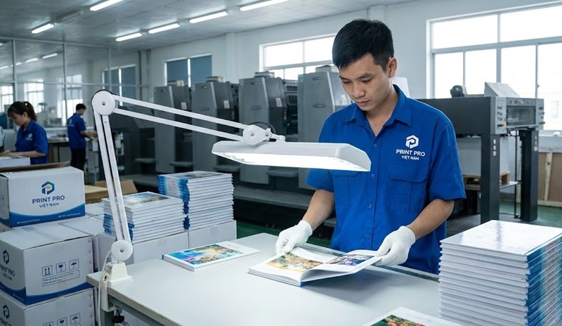 Xưởng in sách màu khổ A4 uy tín và chuyên nghiệp.