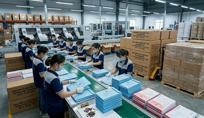 Phân xưởng sản xuất và gia công túi đựng phim y tế tại Hoàng Nam TPHCM Phân xưởng sản xuất và gia công túi đựng phim y tế tại Hoàng Nam TPHCM